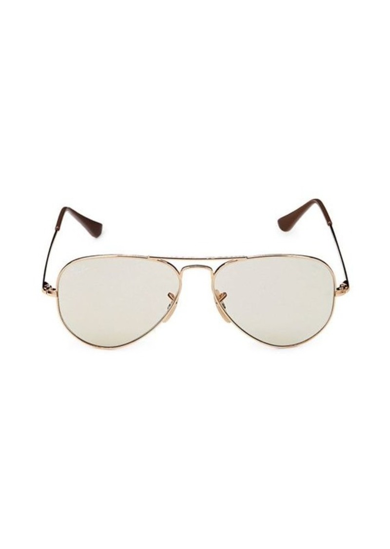 Ray-Ban RB3689 55MM Aviator Sunglasses