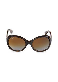 Ray-Ban RB4191 57MM Butterfly Sunglasses