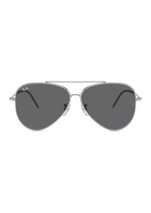 Ray-Ban RBr0101s 59MM Aviator Sunglasses