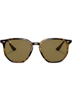 Ray-Ban round-frame tortoiseshell sunglasses