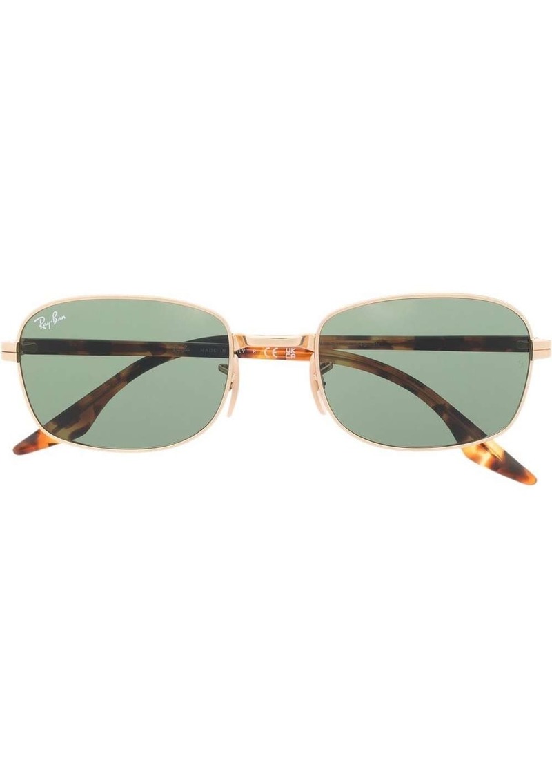 Ray-Ban tortoise square-frame sunglasses