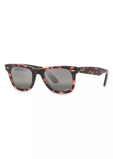 Ray-Ban Wayfarer Tortoiseshell Chromance Sunglasses