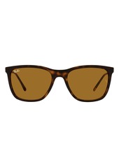 Ray-Ban 56mm Pillow Sunglasses in Havana /Brown at Nordstrom