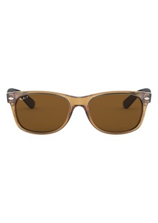 Ray-Ban Standard New Wayfarer 55mm Polarized Sunglasses in Honey at Nordstrom