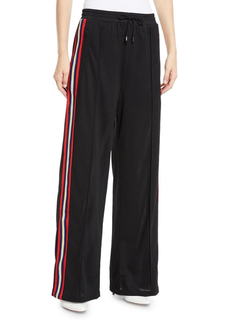 drawstring track pants