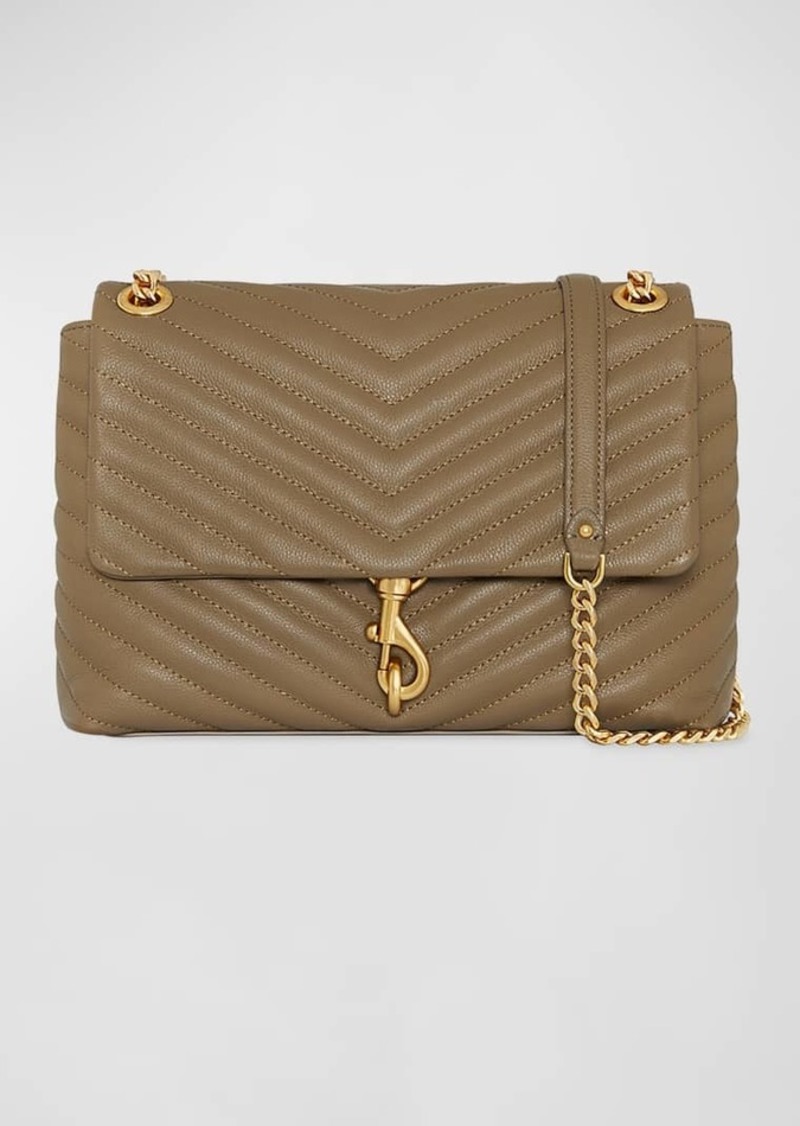 Rebecca Minkoff Edie Flap Quilted Leather Shoulder Bag