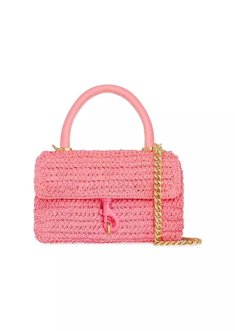 Rebecca Minkoff Edie Woven Top Handle Bag