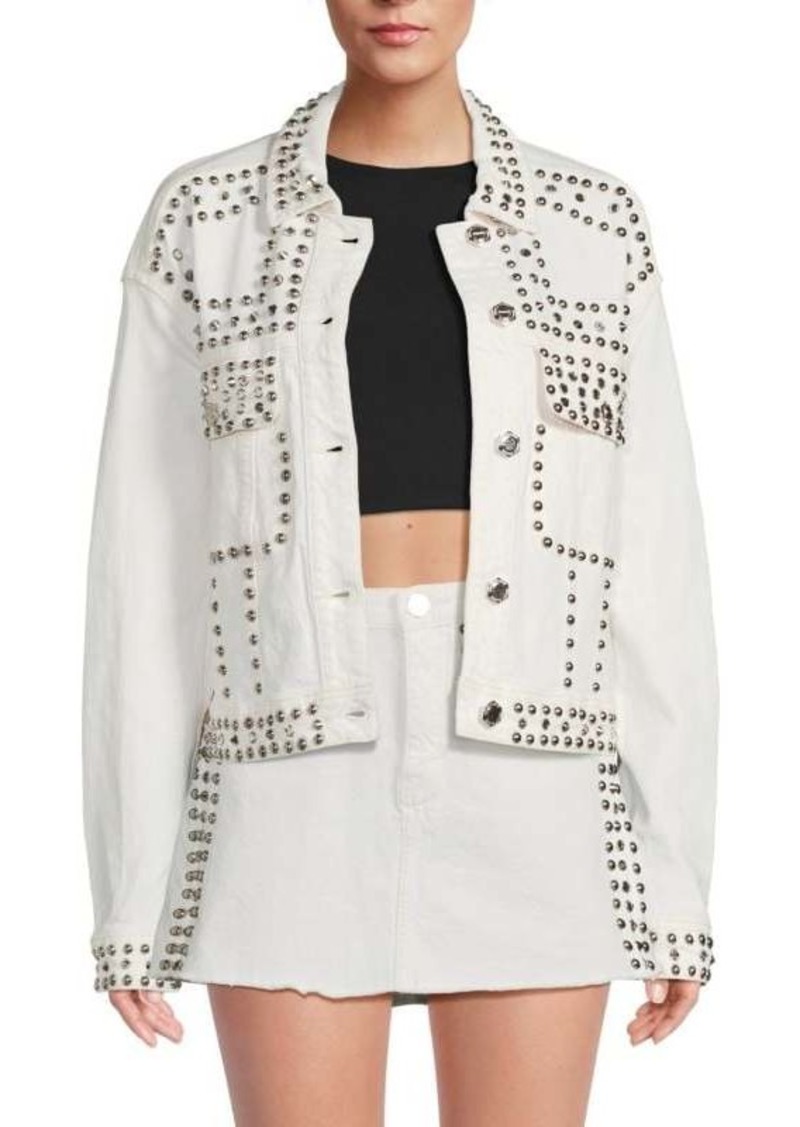 Rebecca Minkoff Embellished Denim Jacket