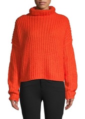 Rebecca Minkoff Funnelneck Long-Sleeve Sweater