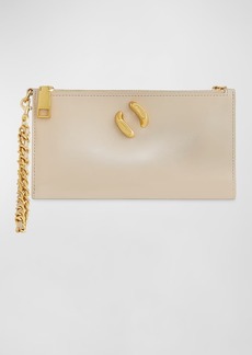 Rebecca Minkoff Infinity Chain Leather Wristlet 