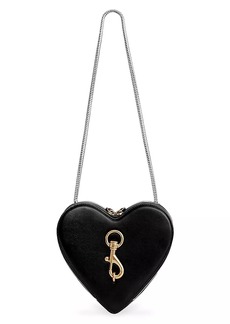 Rebecca Minkoff Leather Heart-Shaped Shoulder Bag