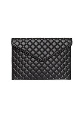 Rebecca Minkoff Leo Quilted Leather Envelope Clutch