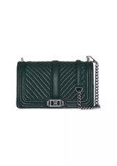 Rebecca Minkoff Love Chevron Quilted Leather Crossbody Bag