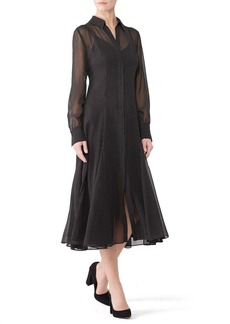 Rebecca Minkoff Micro Dot Kimberly Dress In Black