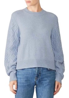 Rebecca Minkoff Penny Cable Knit Wool Sweater