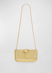 Rebecca Minkoff Phone Metallic Faux-Leather Chain Crossbody Bag