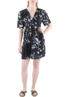 Rebecca Minkoff Polina Womens Floral Polyester Fit & Flare Dress