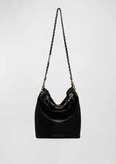 Rebecca Minkoff Quilted Two-Tone Chain Bucket Bag