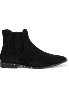 Rebecca Minkoff - Madysin studded suede ankle boots - Black - US 5