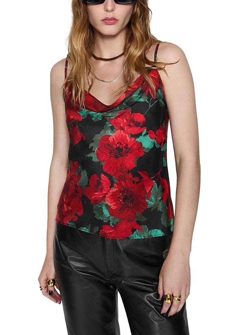 Rebecca Minkoff Baker Cowl Neck Top