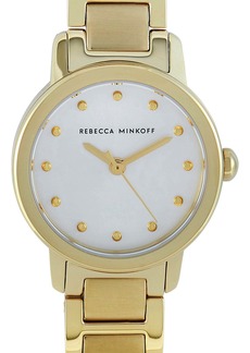 Rebecca Minkoff BFFL Gold-Tone Watch 2200333