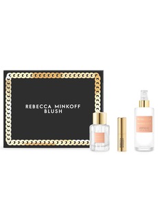 Rebecca Minkoff Blush Spring 2023 by Rebecca Minkoff for Women - 3 Pc Gift Set 3.4oz EDP Spray, 0.47o