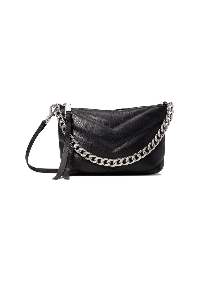 Rebecca Minkoff Edie Crossbody w/Chain Black