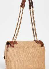 Rebecca Minkoff Edie Flap Shoulder with Woven Chain Strap