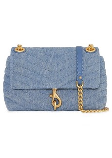 Rebecca Minkoff Edie Quilted Denim Convertible Crossbody Bag at Nordstrom