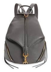 Rebecca Minkoff Julian Leather Backpack in Graphite at Nordstrom