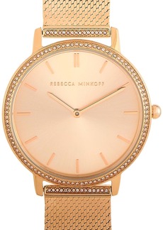 Rebecca Minkoff Major Gold-Tone Watch 2200393