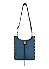 Rebecca Minkoff Medium Darren North/South Denim & Leather Crossbody Bag