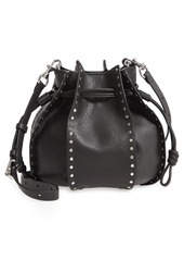 Rebecca Minkoff Nanine Small Leather Bucket Bag in Black at Nordstrom