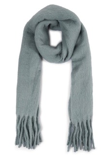 Rebecca Minkoff Woven Blanket Scarf in Heather Grey at Nordstrom
