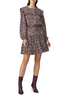 Rebecca Minkoff Selandra Floral Blouson Sleeve Tiered Dress