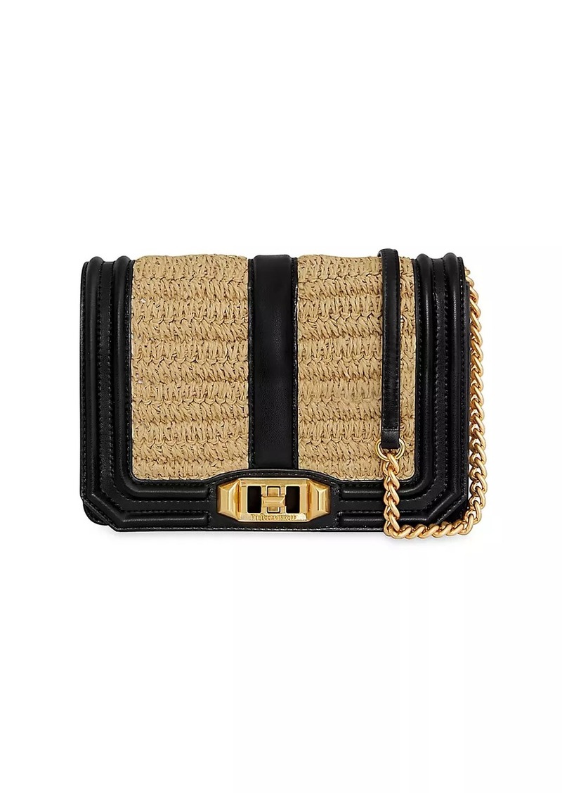 Rebecca Minkoff Small Love Polyurethane Crossbody Bag