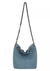 Rebecca Minkoff Soft Linen-Blend Bucket Bag