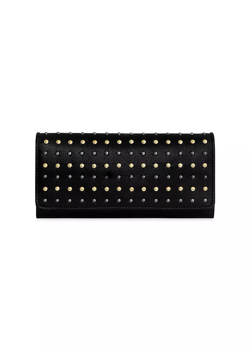 Rebecca Minkoff Studded Leather Continental Wallet