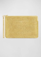 Rebecca Minkoff Studded Metallic Faux-Leather Wristlet 