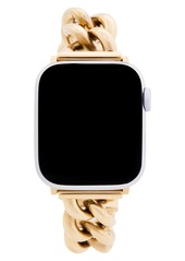 Women's Rebecca Minkoff Curb Link Apple Watch Bracelet Strap