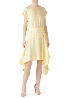 Rebecca Minkoff Yarrow Dress In Yellow