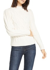 Rebecca Taylor Cable Turtleneck Pullover