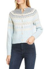 fair isle cardigan