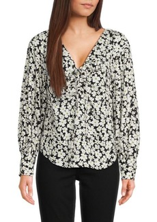 Rebecca Taylor Paige Floral Top