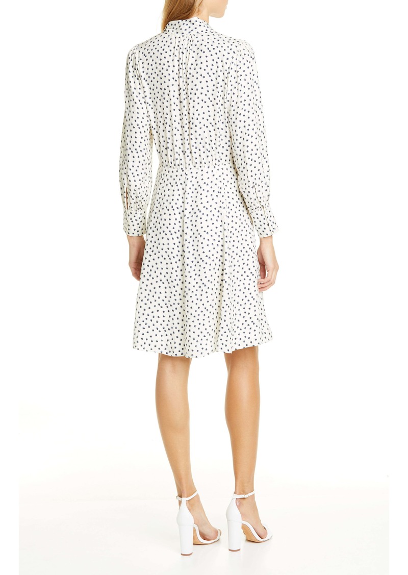 rebecca taylor blurry heart dress