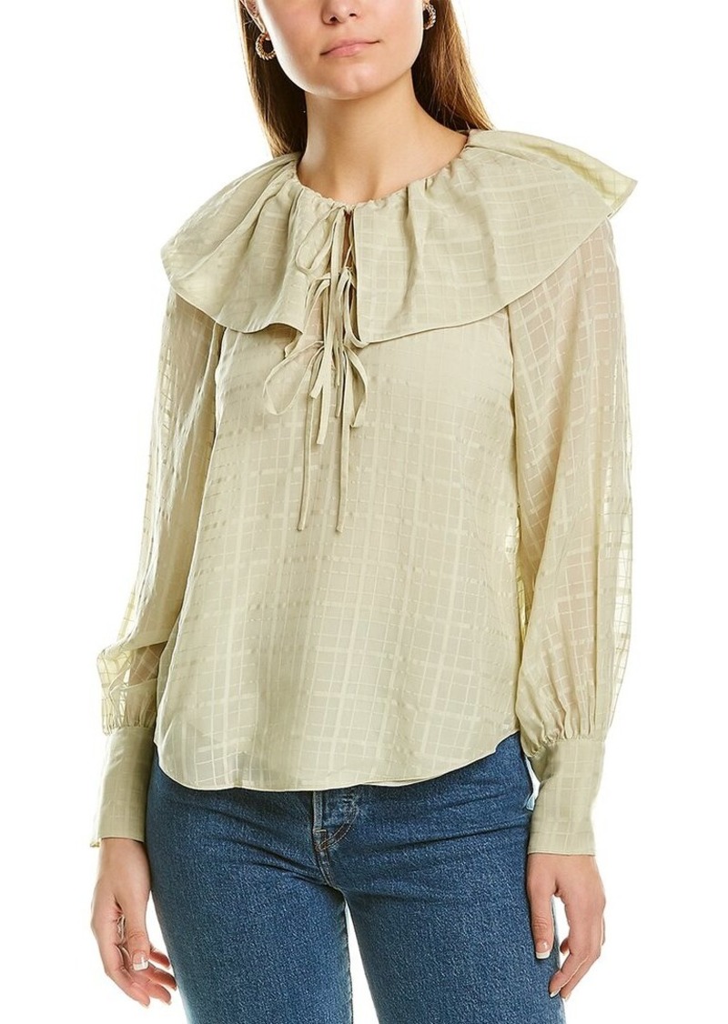 Rebecca Taylor Daybreak Silk Blouse