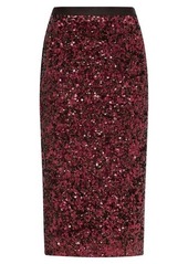 Rebecca Taylor High-rise sequinned pencil skirt