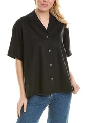 Rebecca Taylor Linen-Blend Cabana Shirt