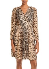 Rebecca Taylor Pebble Leopard Dress 