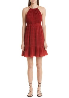 Rebecca Taylor Pleated Voile Dress